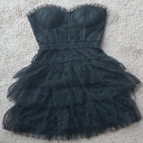 black white mod dress Girls' monochrome bow print sleeveless summer twirl dress 5 main image 0